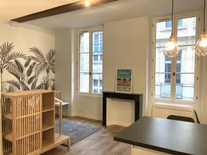 Appartement deux pièces meublé à louer chez Ma Pépite agence de gestion locative