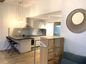 Appartement deux pièces meublé à louer chez Ma Pépite agence de gestion locative