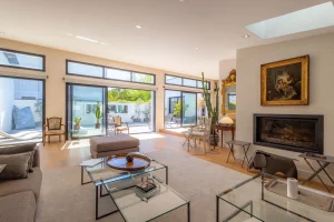 Maison de prestige à Bordeaux Caudéran Parc Bordelais Ma Pépite baie vitrée