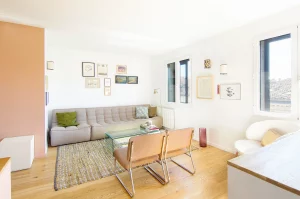Appartement rénové à vendre jardin public ma pépite salon