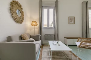 Ma Pépite - Appartement T2 Ornano salon 2