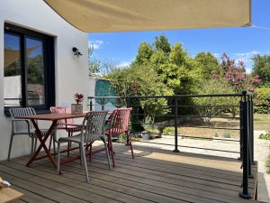 Maison location meublé avec jardin 3 chambres terrasse